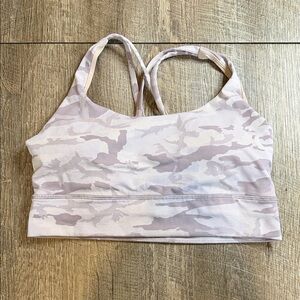 Light Pink Camo Strappy Bralette - Women Intimates